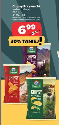 Chipsy Przysnacki Szlak na Czerwone Wierchy papryka promocja w Netto