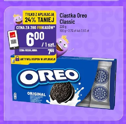 Ciastka Oreo Classic promocja w POLOmarket