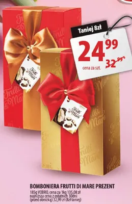 Bomboniera frutti di mare prezent promocja w Arhelan