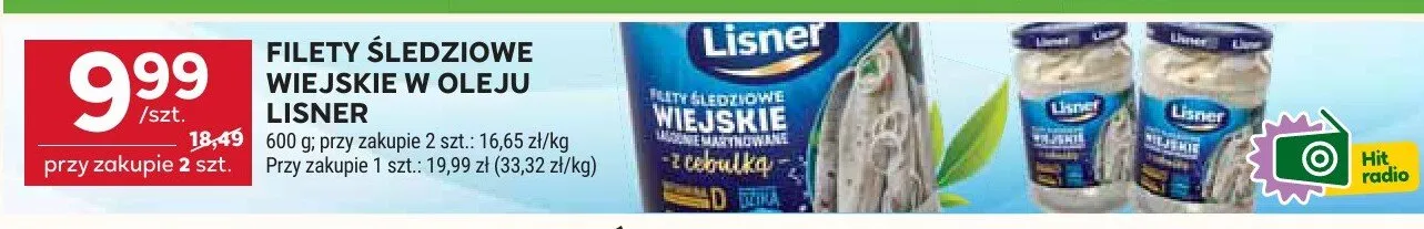 Filety śledziowe wiejskie w oleju promocja w Stokrotka