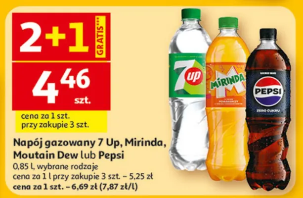 Napój gazowany 7 Up promocja w Auchan