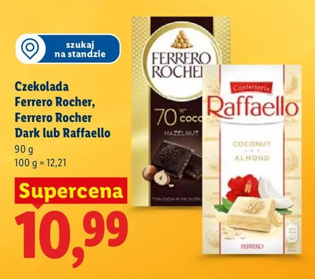 Czekolada Ferrero Rocher promocja w Lidl