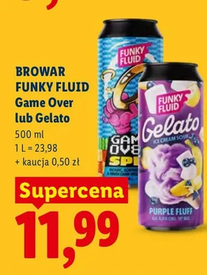 Piwo kraftowe Game Over promocja w Lidl