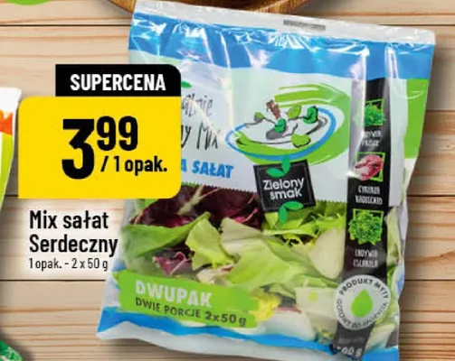 Mix sałat serdeczny promocja w POLOmarket