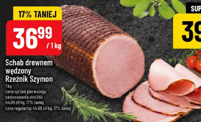Schab drewnem wędzony promocja w POLOmarket