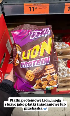 Płatki proteinowe karmel i czekolada promocja w Biedronka