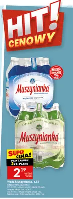 Woda gazowana Muszynianka promocja w Twój Market