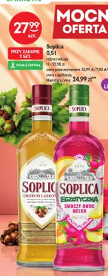 Soplica Egzotyczna smoczy owoc melon promocja w Żabka