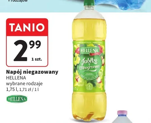 Napój niegazowany jabłko długowieczności promocja w Intermarche