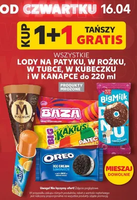 Lody na patyku Magnum promocja w Kaufland