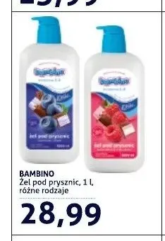 Żel pod prysznic Bambino promocja w Blue Stop