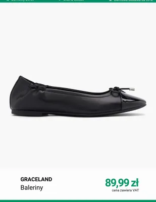 Baleriny Graceland promocja w Deichmann