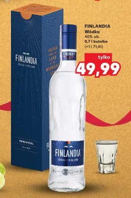 Wódka Finlandia 0,7 l promocja w Kaufland