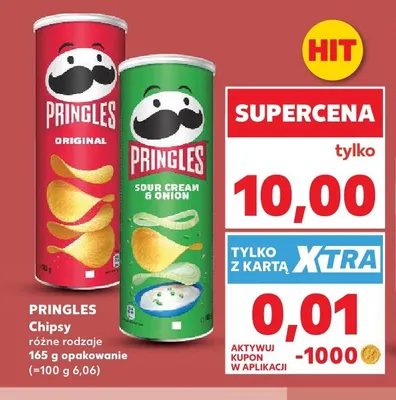 Chipsy Pringles Original promocja w Kaufland