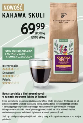 Kawa Tchibo Kahawa Skuli promocja w Tchibo