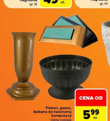 Ikebana do tworzenia kompozycji promocja w Carrefour