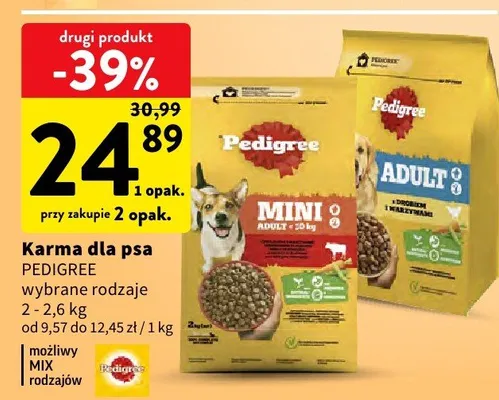 Karma dla psa promocja w Intermarche
