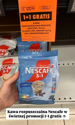 Kawa rozpuszczalna 3w1 promocja w Biedronka