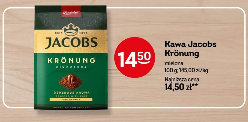 Kawa Jacobs Krönung mielona promocja w Żabka