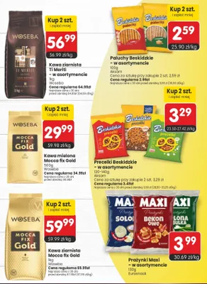 Kawa ziarnista Ti Meriti Woseba promocja w Market Point