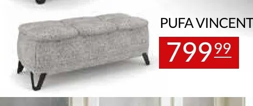 Pufa Vincent promocja w Abra Meble
