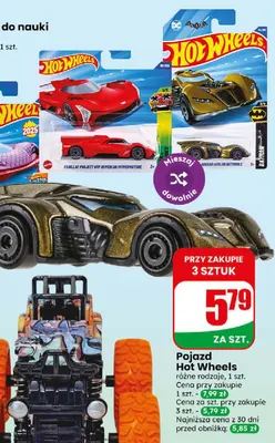 Pojazd Hot Wheels promocja w Dino