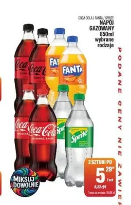 Napój gazowany Coca-Cola Original promocja w Tomi Markt