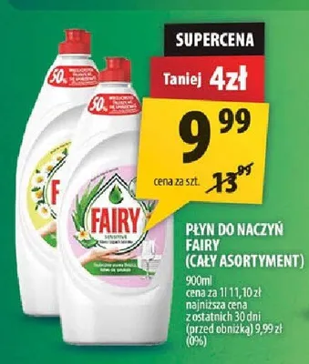 Płyn do naczyń Fairy promocja w Arhelan