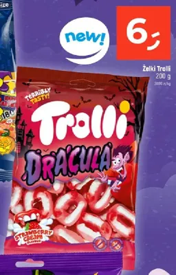 Żelki Trolli Dracula promocja w Dealz