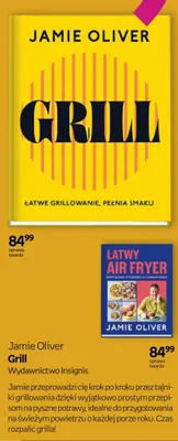 Książka Grill Jamie Oliver promocja w Empik