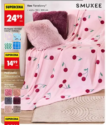 Poduszka dekoracyjna Smukee promocja w Biedronka