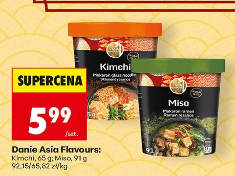 Danie Miso Asia Flavours promocja w Biedronka