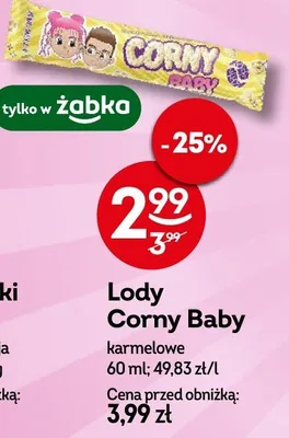 Lody karmelowe promocja w Żabka