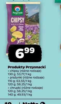 Prażynki Przysnacki promocja w Netto