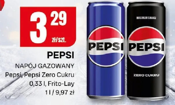 Napój gazowany Pepsi promocja w Chorten