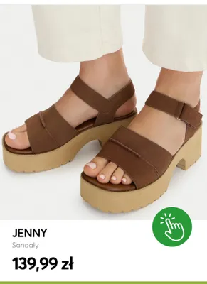 Sandały Jenny promocja w eobuwie.pl
