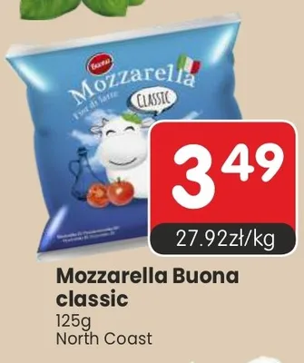 Mozzarella Buona classic North Coast promocja w Market Point