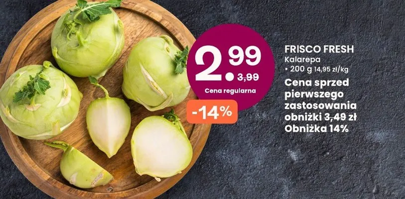 Kalarepa promocja w Frisco