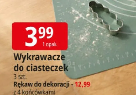 Wykrawacze do ciasteczek promocja w Leclerc