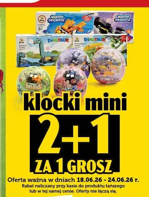 Klocki mini promocja w TOPAZ