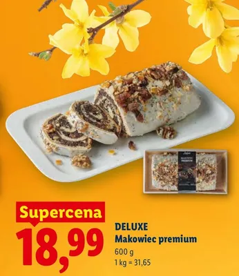 Makowiec premium promocja w Lidl