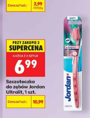 Szczoteczka do zębów Jordan Ultralit promocja w Biedronka