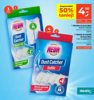 Miotełka do kurzu Neon promocja w Dealz