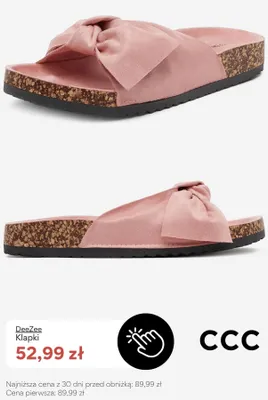 Klapki DeeZee promocja w CCC