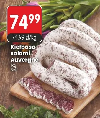 Kiełbasa salami Auvergne promocja w Market Point