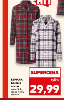 Koszula nocna rozm. S-L Esmara promocja w Kaufland