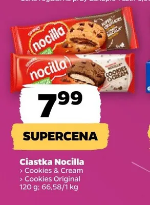 Ciastka Nocilla promocja w Netto