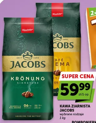 Kawa ziarnista Jacobs promocja w Euro Sklep