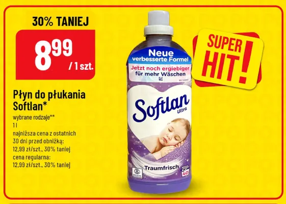 Płyn do płukania Softlan promocja w POLOmarket