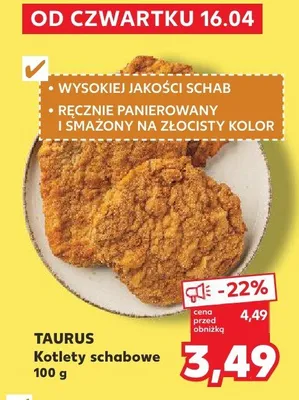 Kotlety schabowe promocja w Kaufland